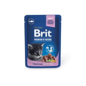 BP Pouch Kitten with White Fish 100 g