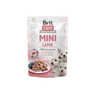 Brit Care Mini Puppy Lamb fillets in gravy 85 g