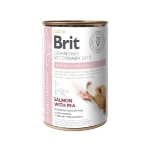 BRIT VD Dog Can - Hypoallergenic Monoprotein Salmon 400 g