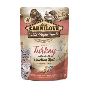Carnilove Cat pouch Turkey  85 g