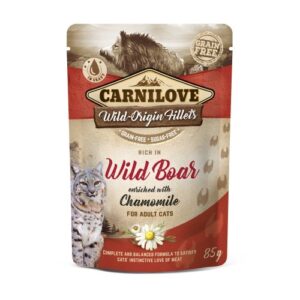 Carnilove Cat pouch Wild Boar 85 g