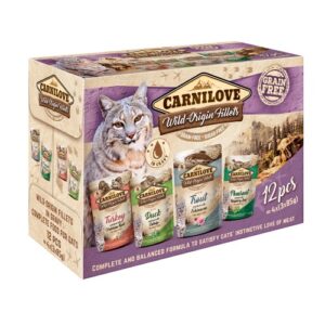 Carnilove Cat pouch Multipack (12 x 85 g)