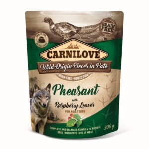 Carnilove Pouch Pheasant with Raspberry Leaves 300 g