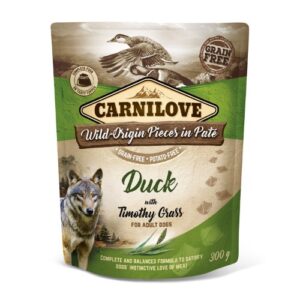 Carnilove Pouch Duck with Timothy Grass 300 g