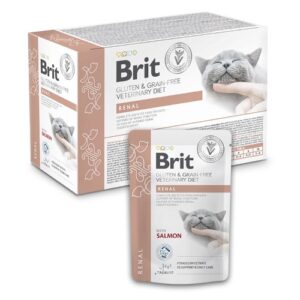 BRIT VD Cat Pouch - Renal (Box 12 x 85 g)