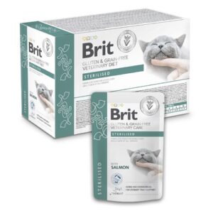 BRIT VD Cat Pouch - Sterilised (Box 12 x 85 g)