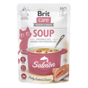 Brit Care Cat Soup - Salmon - 75g