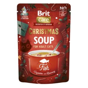 Brit Care Cat Soup - Christmas fish - 75g