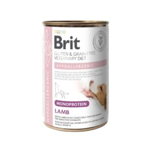 Brit VD Dog Can - Hypoallergenic Monoprotein Lamb 400 g