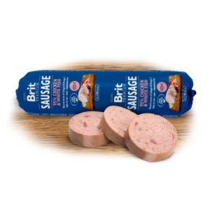 Brit Sausage Chicken & White Fish 800 g