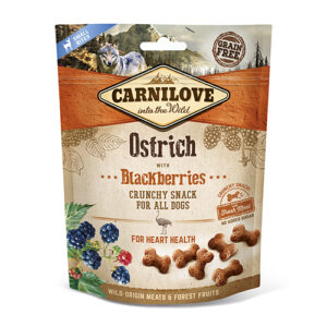 Carnilove Crunchy Snack Ostrich with Blackberries 200 g