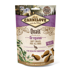 Carnilove Soft Snack Quail with Oregano 200 g