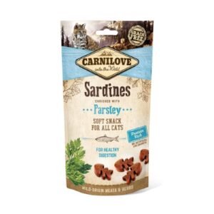 Carnilove Soft Snack Sardines with Parsley 50 g