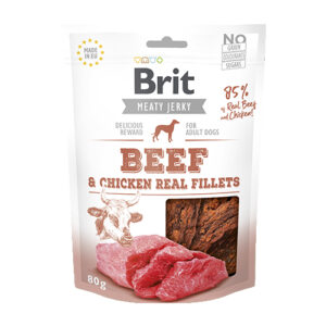 Brit Jerky - Beef Fillets 80 g