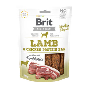 Brit Jerky - Lamb Protein Bar 80g