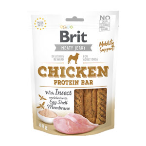 Brit Jerky - Chicken with Insect Protein Bar 80g