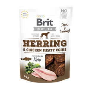 Brit Jerky - Herring - Meaty Coins 80g