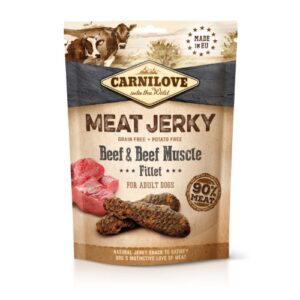 Carnilove Jerky - Beef & Beef Muscle Fillet 100 g