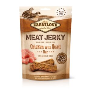 Carnilove Jerky - Chicken with Quail Bar 100 g