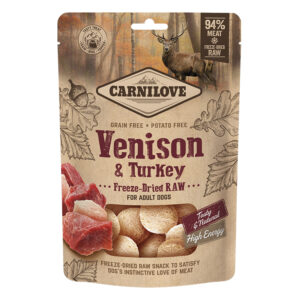 Carnilove Freeze-Dried Raw Snacks Venison/Turkey
