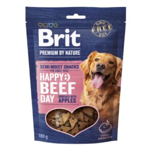 BP by Nature Dog Semi-moist Snacks Beef with Apples 180 g