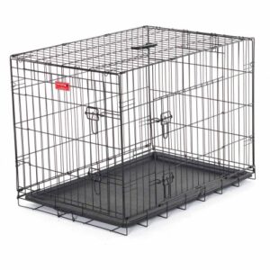 Lucky Dog Bench Double Door  24" 60 cm