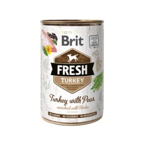 Brit Fresh Can Turkey 400 g
