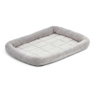 Diamond Stitch Pet Bed - Grey 24"
