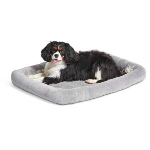 Diamond Stitch Pet Bed - Grey 30"