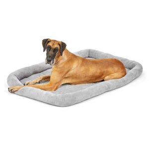 Diamond Stitch Pet Bed - Grey 54"