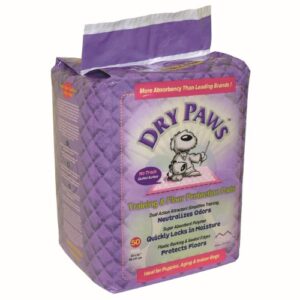 Dry paws - Training and Floor Protection Pads - 50 Pack