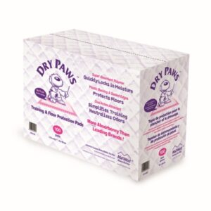 Dry paws - Training and Floor Protection Pads - 100 Pack