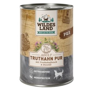 WL Dog Can - PURE - Turkey with Safflower Oil