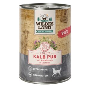 WL Dog Can - PURE - Calf with Safflower Oil