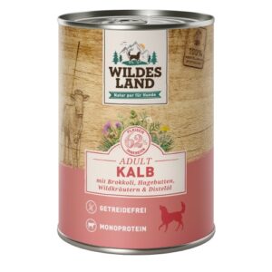 WL Dog Can - CLASSIC - Calf with Broccoli & Carrots 400 g