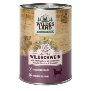 WL Dog Can - CLASSIC - Wild Boar with Parsnip 400 g