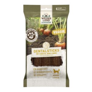 WL Dog Snack - Veggie - Dental sticks with Carrot, Apple & Mint 180 g