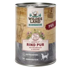 WL Dog Can - PURE - Beef with Safflower Oil