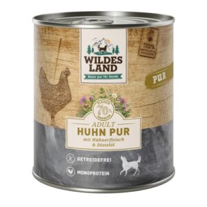 WL Dog Can - PURE - Chicken with Safflower Oil 800 g