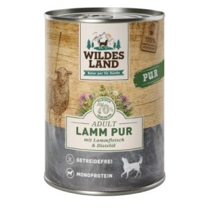 WL Dog Can - PURE - Lamb with Safflower Oil
