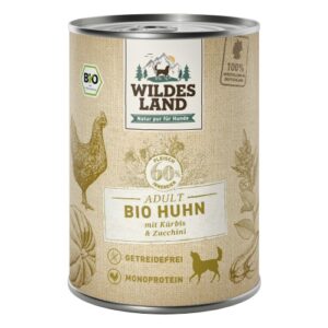 WL Dog Can - BIO - Chicken with Pumpkin & Zucchini 400 g