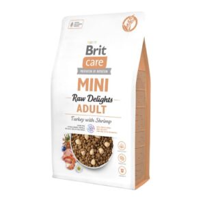 Brit Care Mini Freeze-Dried Raw Delights Turkey with Shrimp 2 kg
